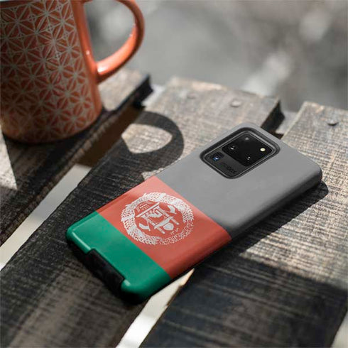 Afghanistan Flag Distressed Galaxy S20 Ultra 5G Pro Case